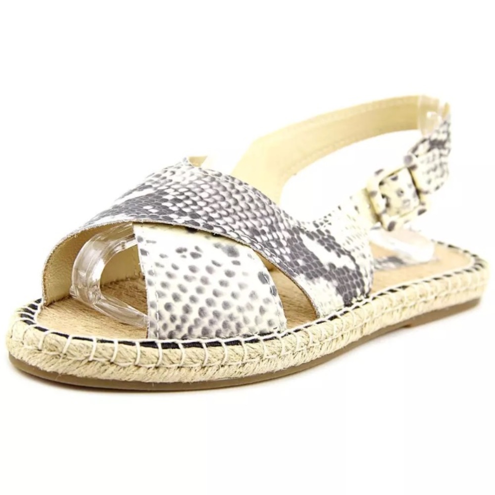 Pour La Victoire Open-Toe Leather Sandals